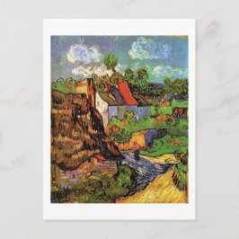 Hus i Auvers, Vincent van Gogh. By Vykort