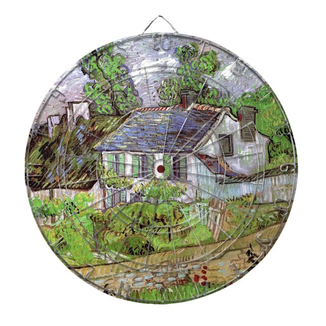 Hus i Auvers,Vincent van Gogh Piltavla (Framsidan)