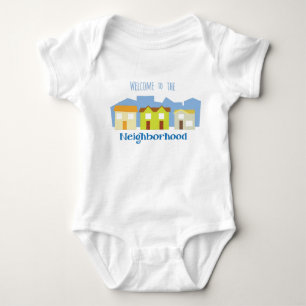 Hus i en rad t shirt