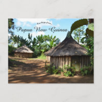 Hus i Goroka i Papua Nya Guinea