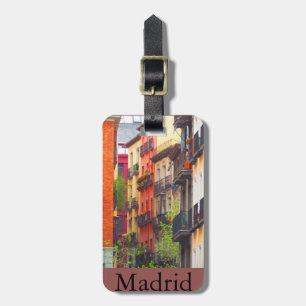 Hus i Madrid Bagagebricka