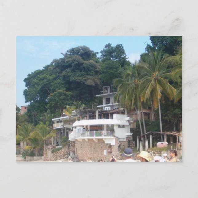 hus i Mexiko Vykort (Framsida)