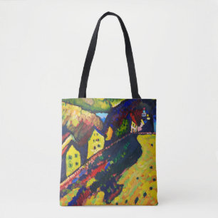 Hus i Murnau, Wassily Kandinsky Tygkasse