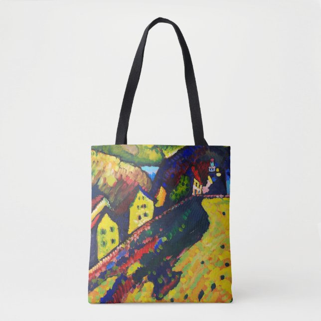 Hus i Murnau, Wassily Kandinsky Tygkasse (Framsida)