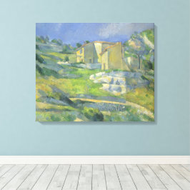 Hus i Provence av Paul Cezanne, Vintage Art Canvastryck
