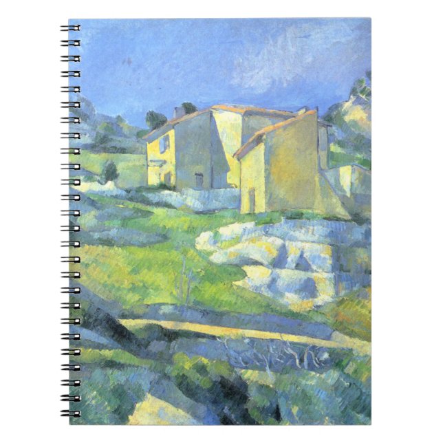 Hus i Provence Paul Cezanne       Anteckningsbok (Framsidan)