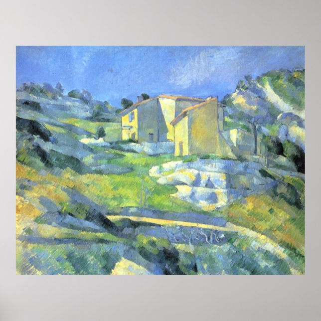 Hus i Provence Paul Cezanne   Poster (Framsidan)