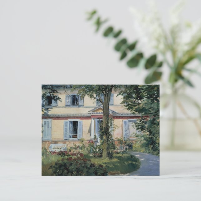 Hus i Rueil av Edouard Manet (Stående Fram)