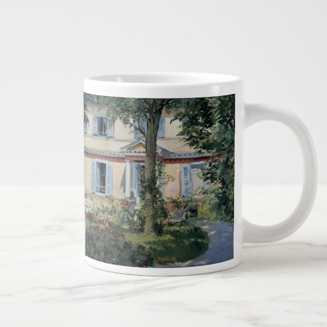 Hus i Rueil av Edouard Manet Jumbo Mugg (Höger)