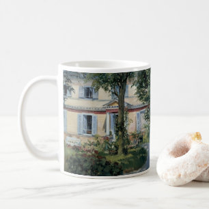 Hus i Rueil av Edouard Manet Kaffemugg
