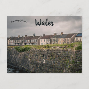 Hus i Wales Vykort