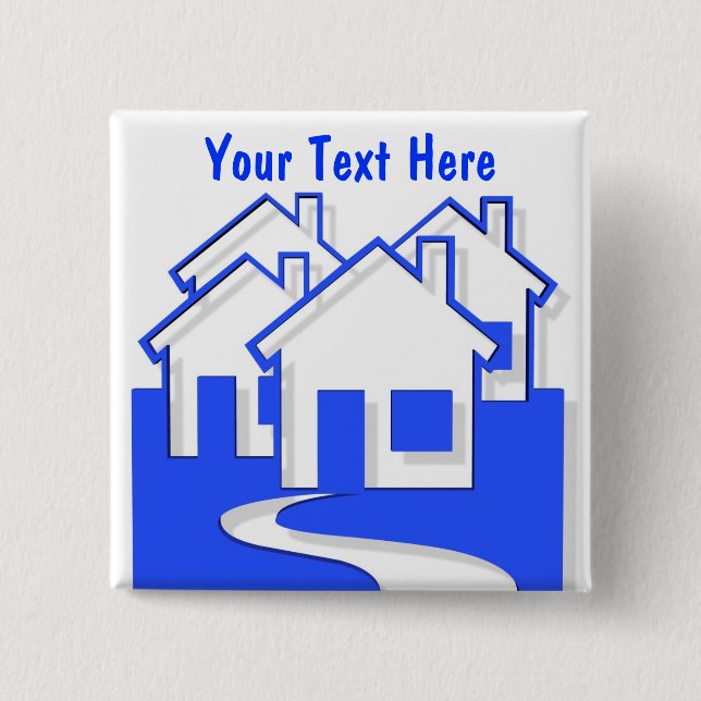 Hus knäppas klämmer fast knapp (Framsida)