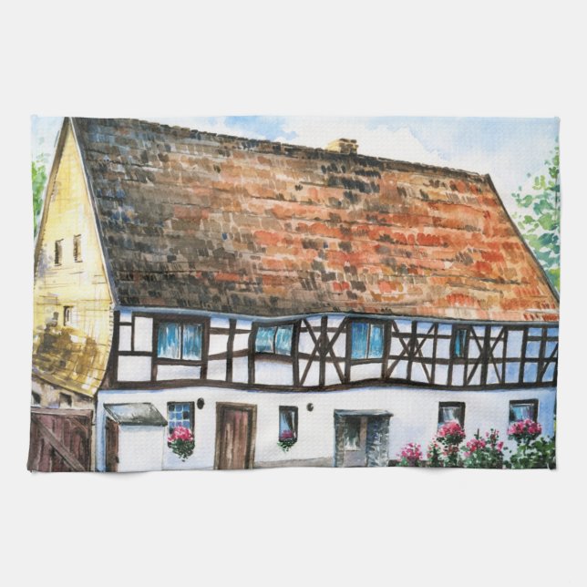 Hus Kökshandduk (Horisontell)