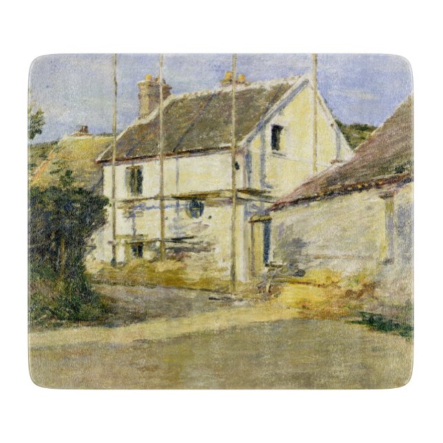 Hus med byggnadsställningar (Byggnad av Vintage) (Framsidan)