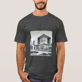 Hus med vacker arkitektur t shirt