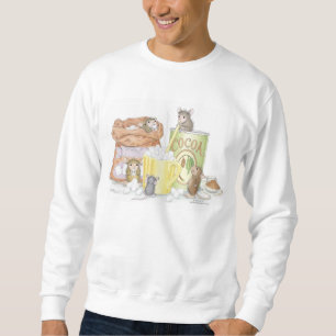 Hus-Mus Designs® - bekläda Långärmad Tröja