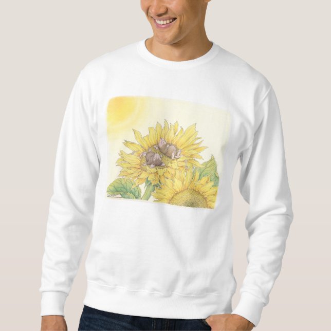 Hus-Mus Designs® - bekläda Långärmad Tröja (Framsida)