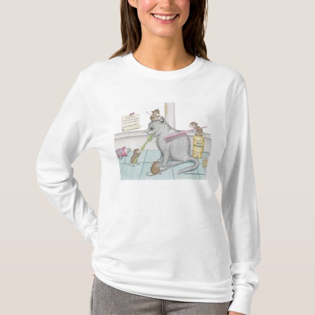 Hus-Mus Designs® - bekläda T-shirt (Framsida)