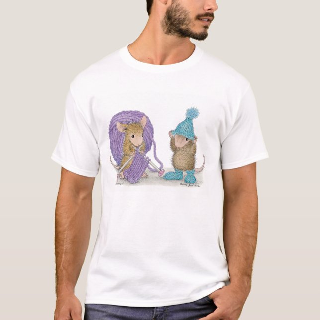 Hus-Mus Designs® - bekläda Tee Shirt (Framsida)