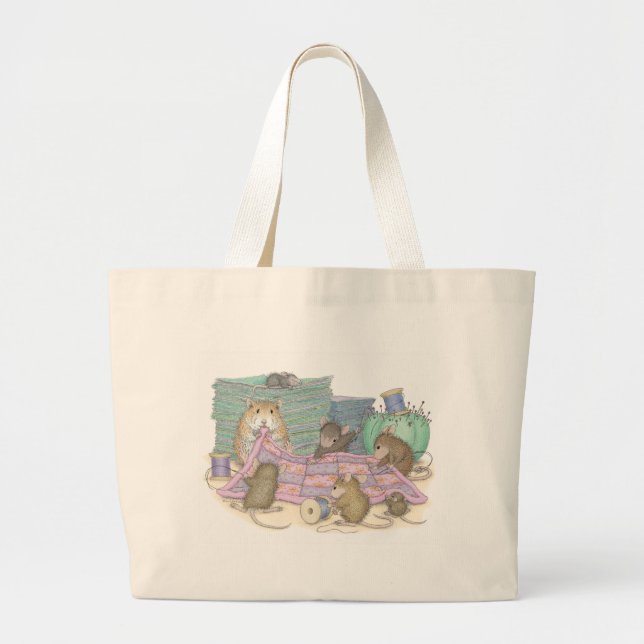 Hus-Mus Designs® - jumbototo Jumbo Tygkasse (Framsidan)