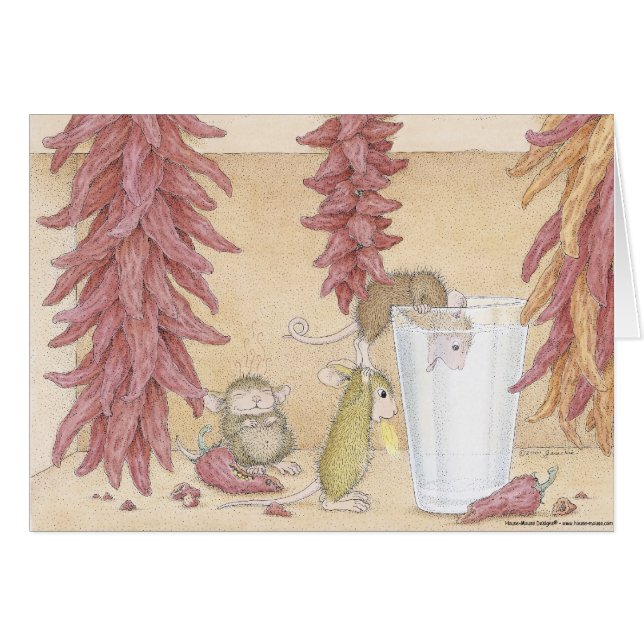 Hus-Mus Designs® kort (Framsidan Horizontal)