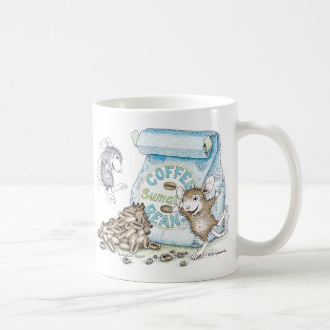 Hus-Mus Designs® mugg (Höger)
