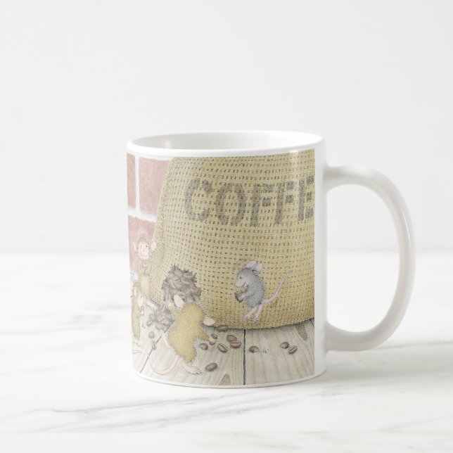 Hus-Mus Designs® mugg (Höger)