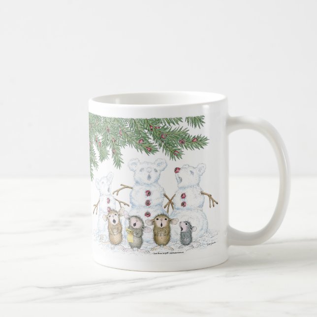 Hus-Mus Designs® mugg (Höger)