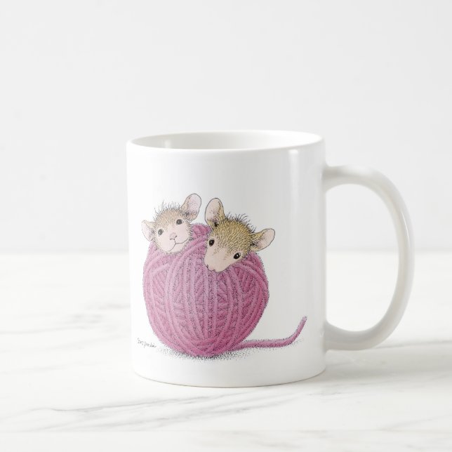 Hus-Mus Designs® mugg (Höger)