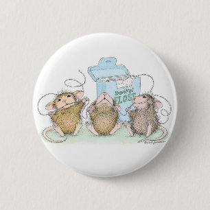 Hus-Mus Designs® - stift Knapp