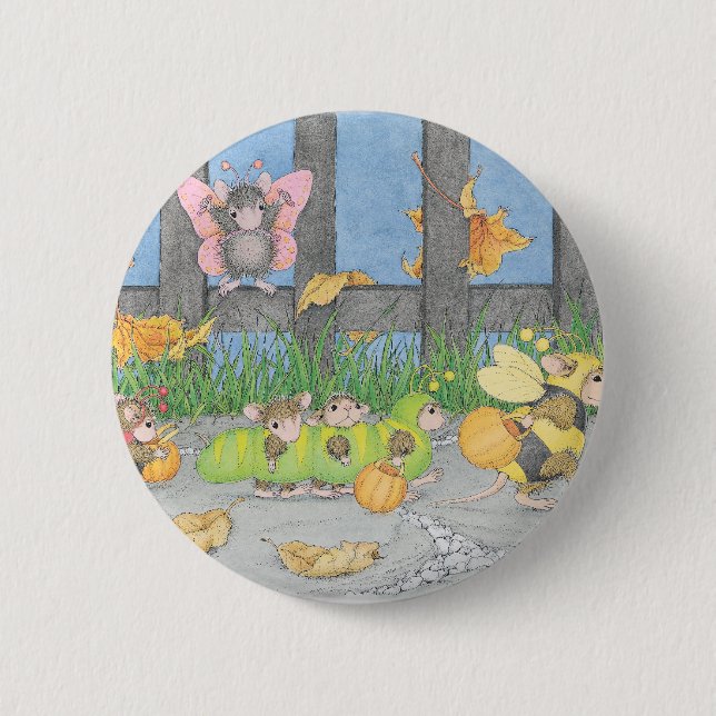 Hus-Mus Designs® - stift Knapp (Framsida)