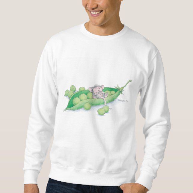 Hus-Mus Designs® - T-tröja Långärmad Tröja (Framsida)
