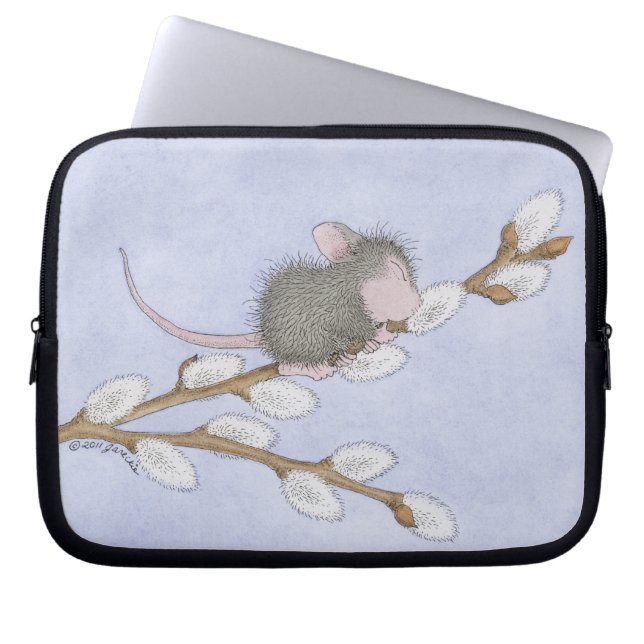 Hus-Mus elektroniska Designs® - hänga lös Laptop Sleeve (Framsidan)