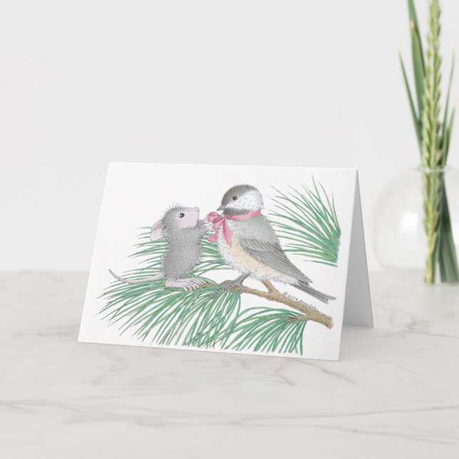 Hus-musdesign® Helgkort (Framsida)