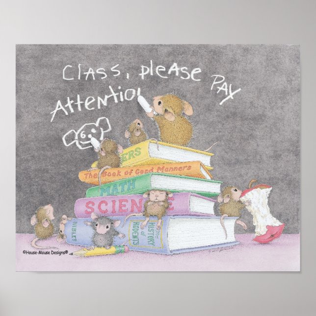 Hus-musdesign® - väggkonst (Framsidan)