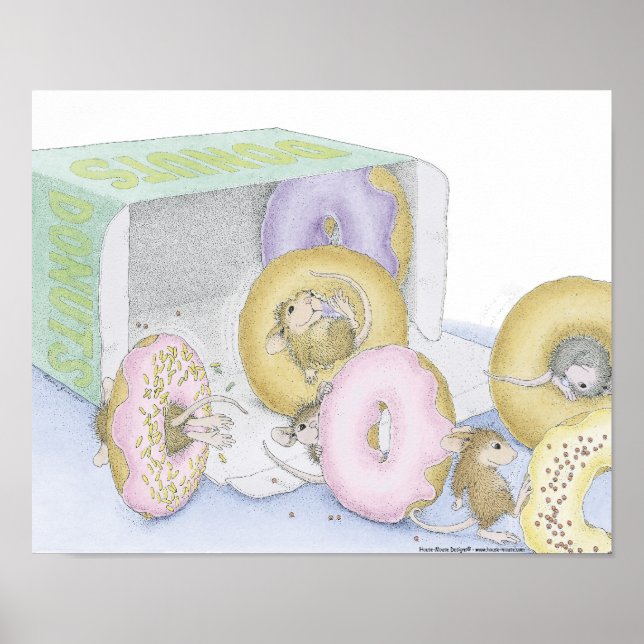 Hus-musdesign® - väggkonst (Framsidan)