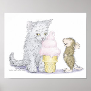 Hus-musdesign® - väggkonst