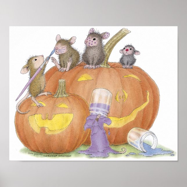 Hus-musdesign® - väggkonst (Framsidan)