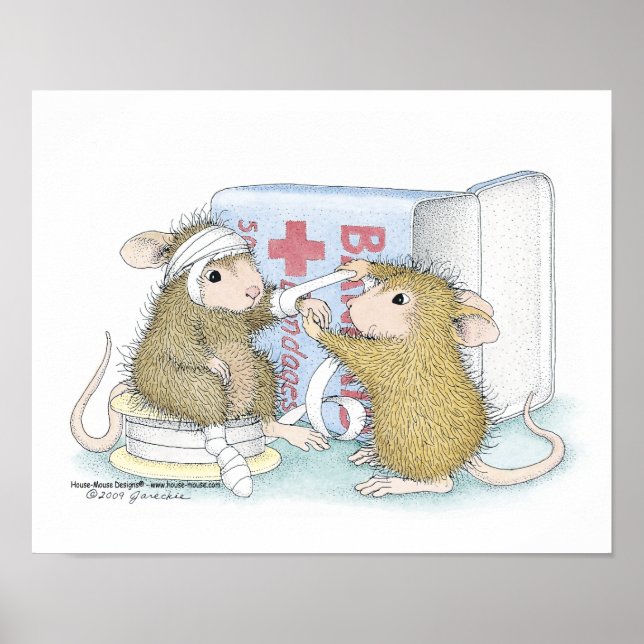 Hus-musdesign® - väggkonst (Framsidan)