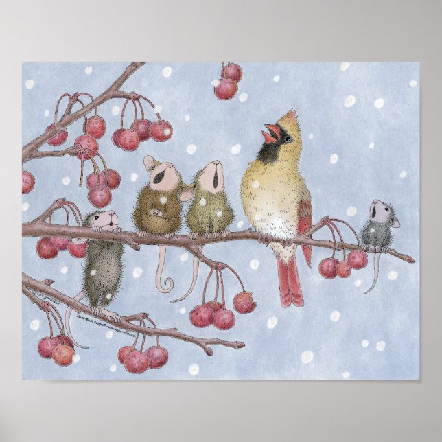 Hus-musdesign® - väggkonst (Framsidan)