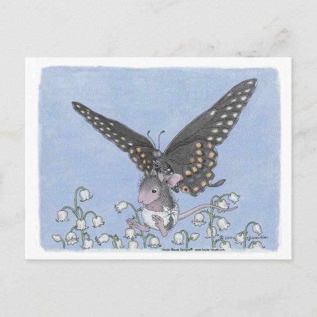 Hus-musdesign® Vykort (Framsida)