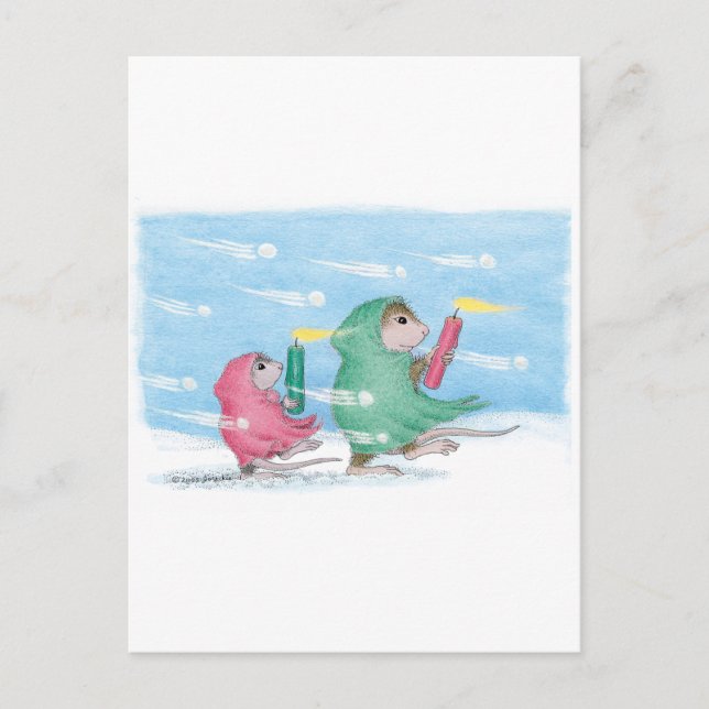 Hus-musdesign® Vykort (Framsida)