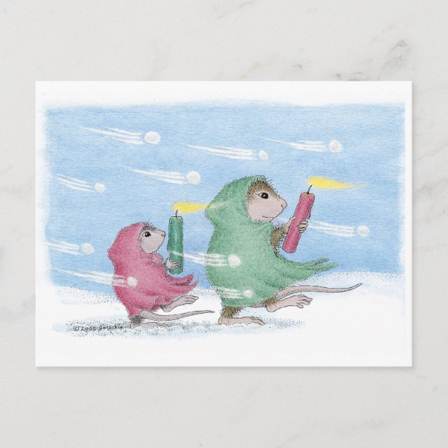 Hus-musdesign® Vykort (Framsida)