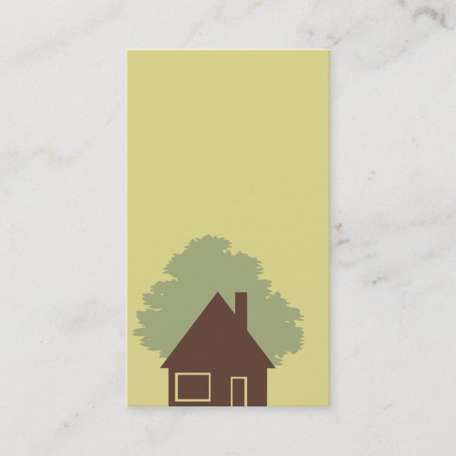 hus och hem- visitkort (Framsida)