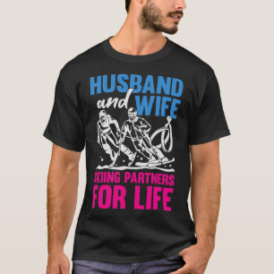 Hus och hustru partner för livet t shirt