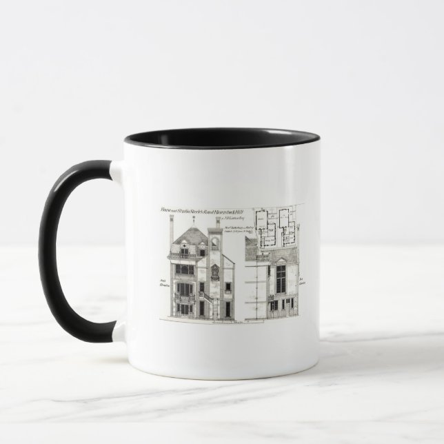 Hus och studio, Steeles väg, Haverstock Mugg (Vänster)