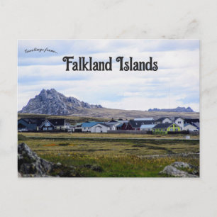 Hus på Stanley Falklandsöarna Vykort