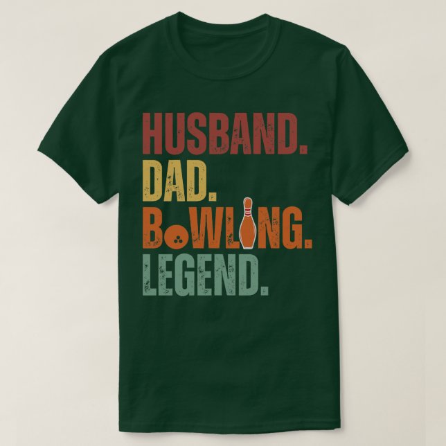 Hus Pappa Bowling12 T Shirt (Design framsida)