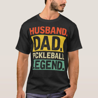Hus Pappa Pickleball Legend T Shirt