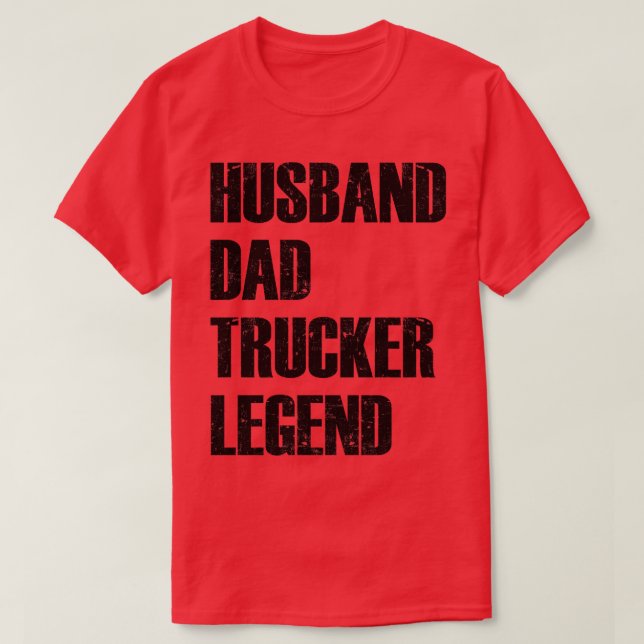 Hus Pappa Trucker6 T Shirt (Design framsida)